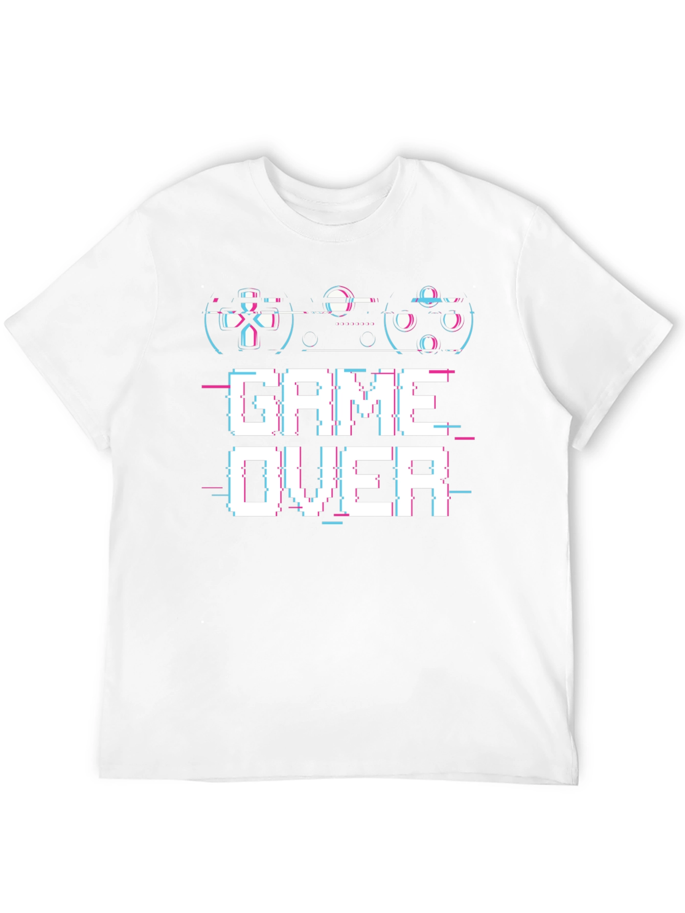 Game Over Glitch T-Shirt - Gamer Style