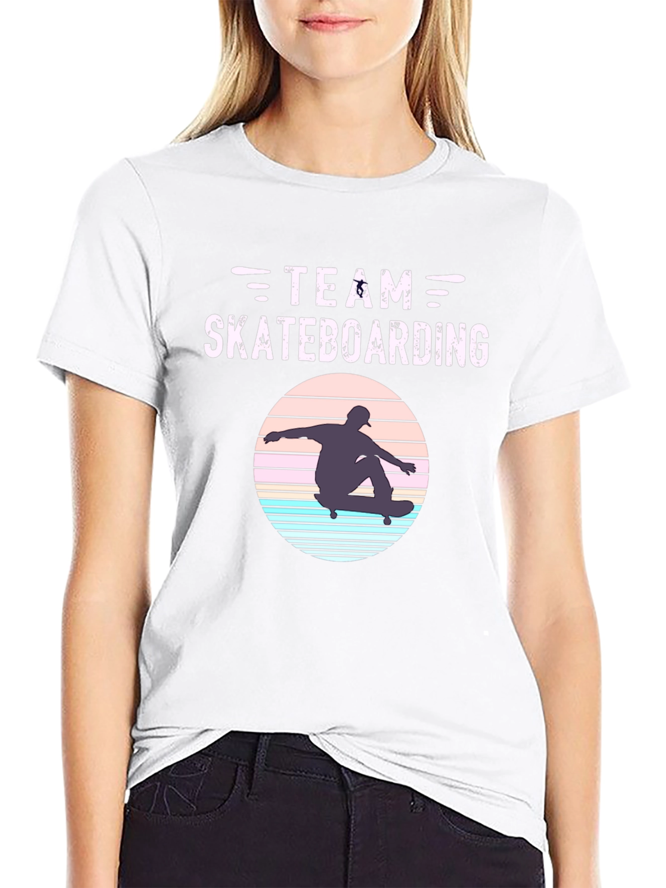 Team Skateboarding Graphic T-Shirt