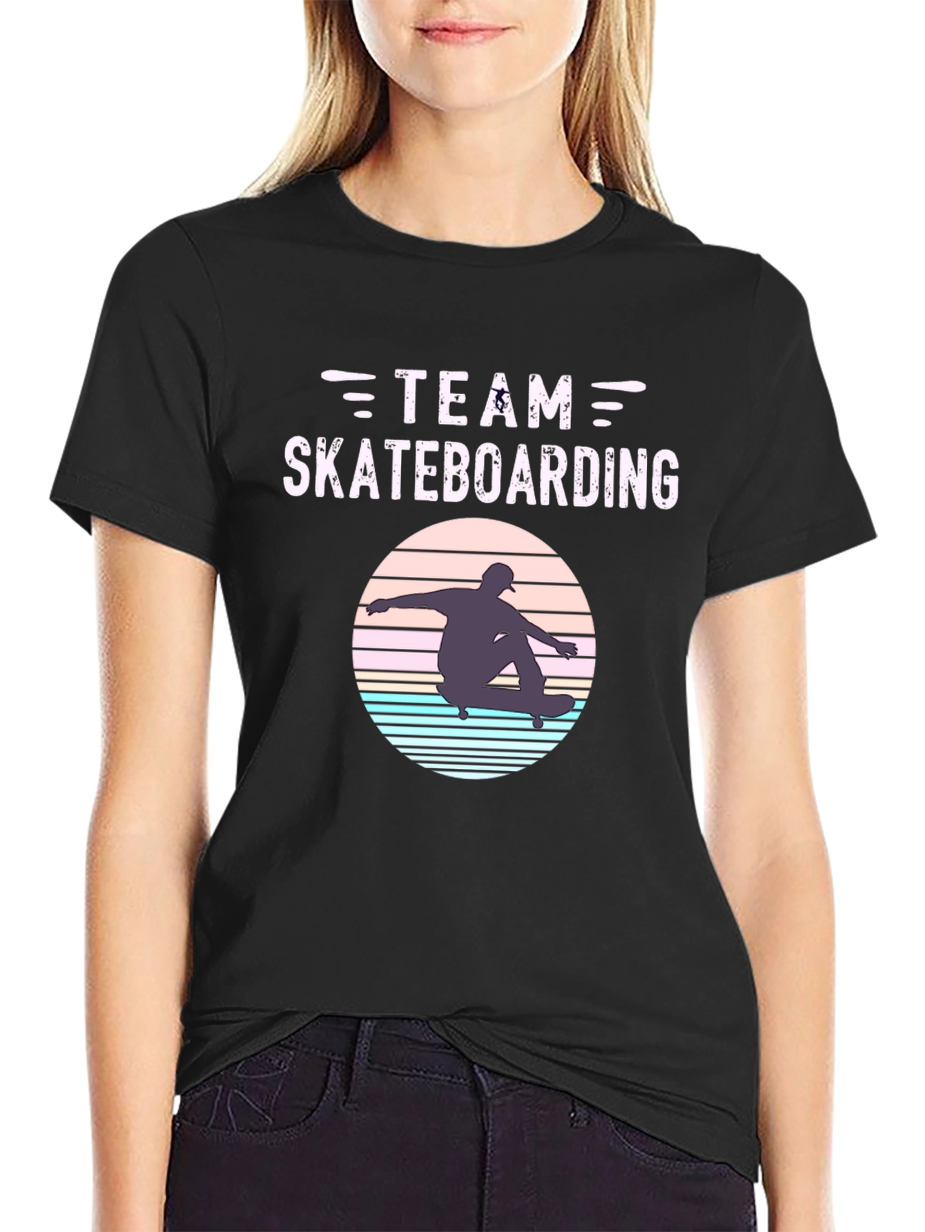 Team Skateboarding Graphic T-Shirt