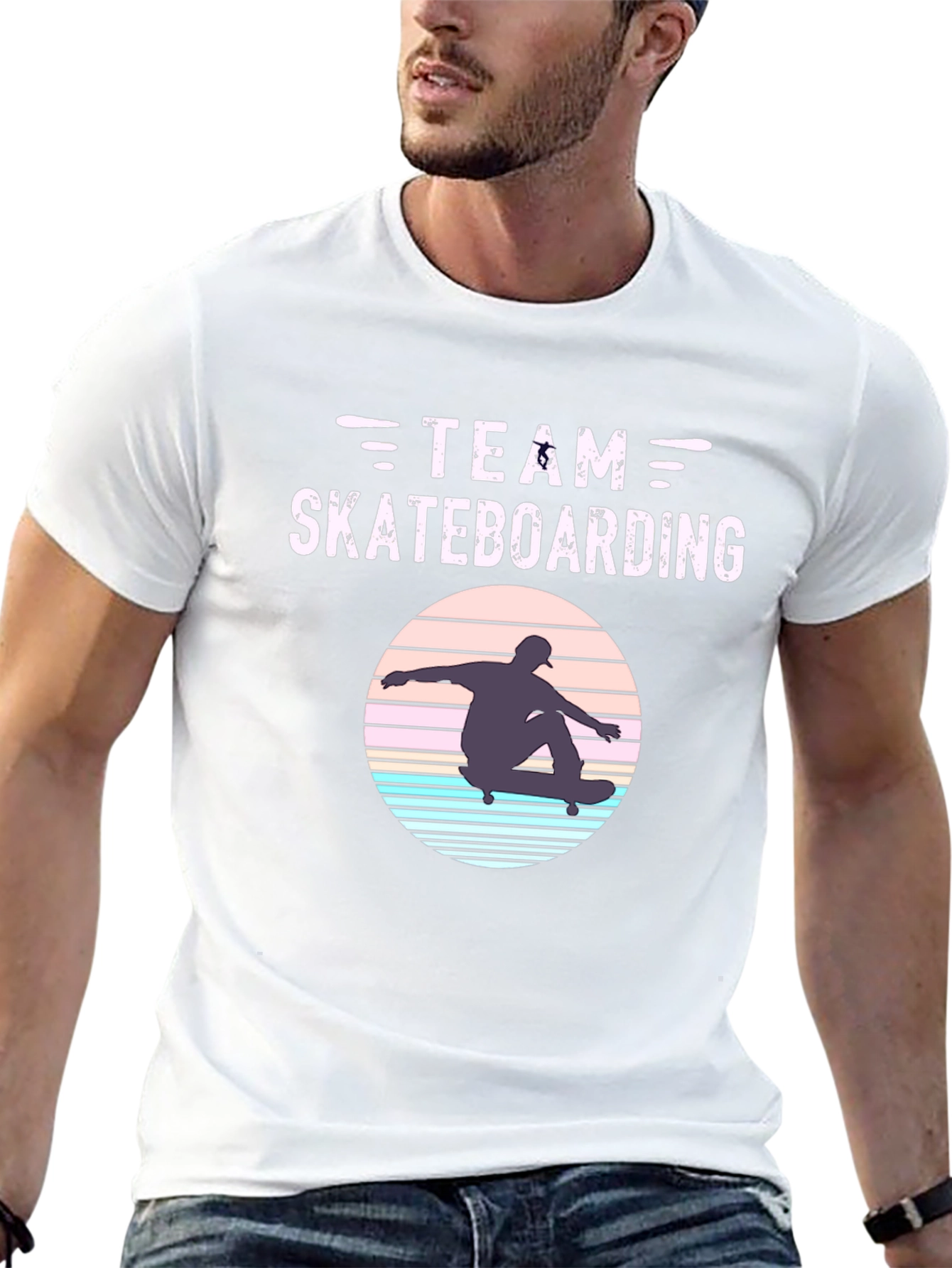 Team Skateboarding Graphic T-Shirt