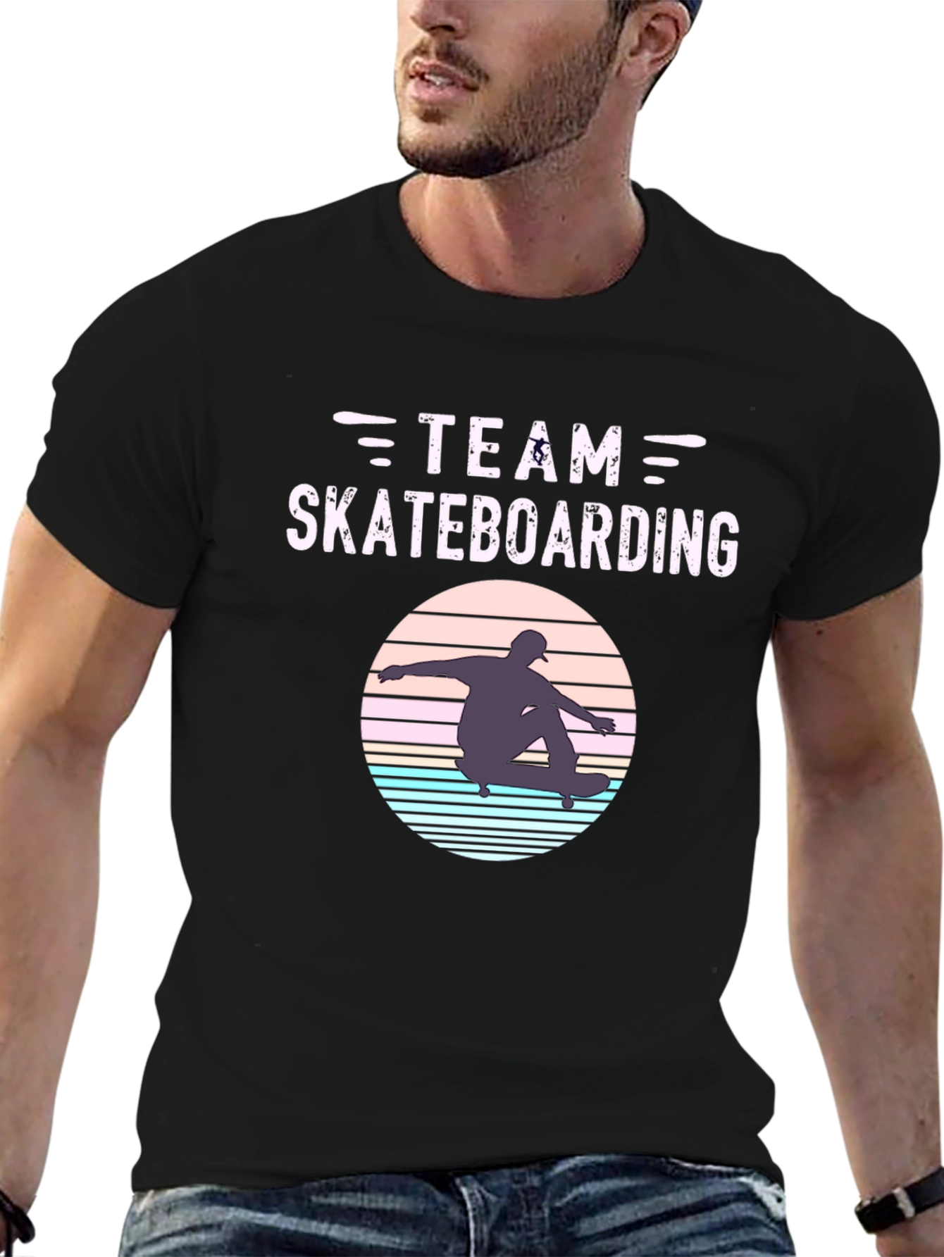Team Skateboarding Graphic T-Shirt