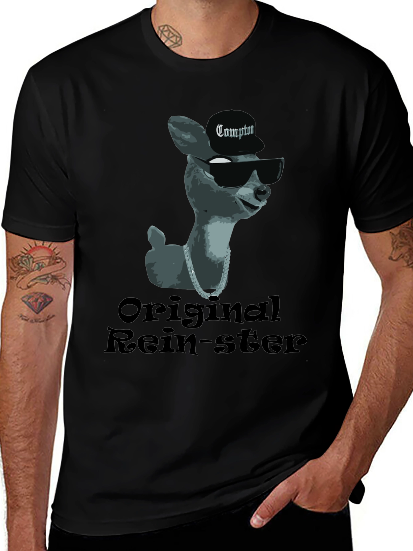 Original Rein-ster Graphic T-Shirt