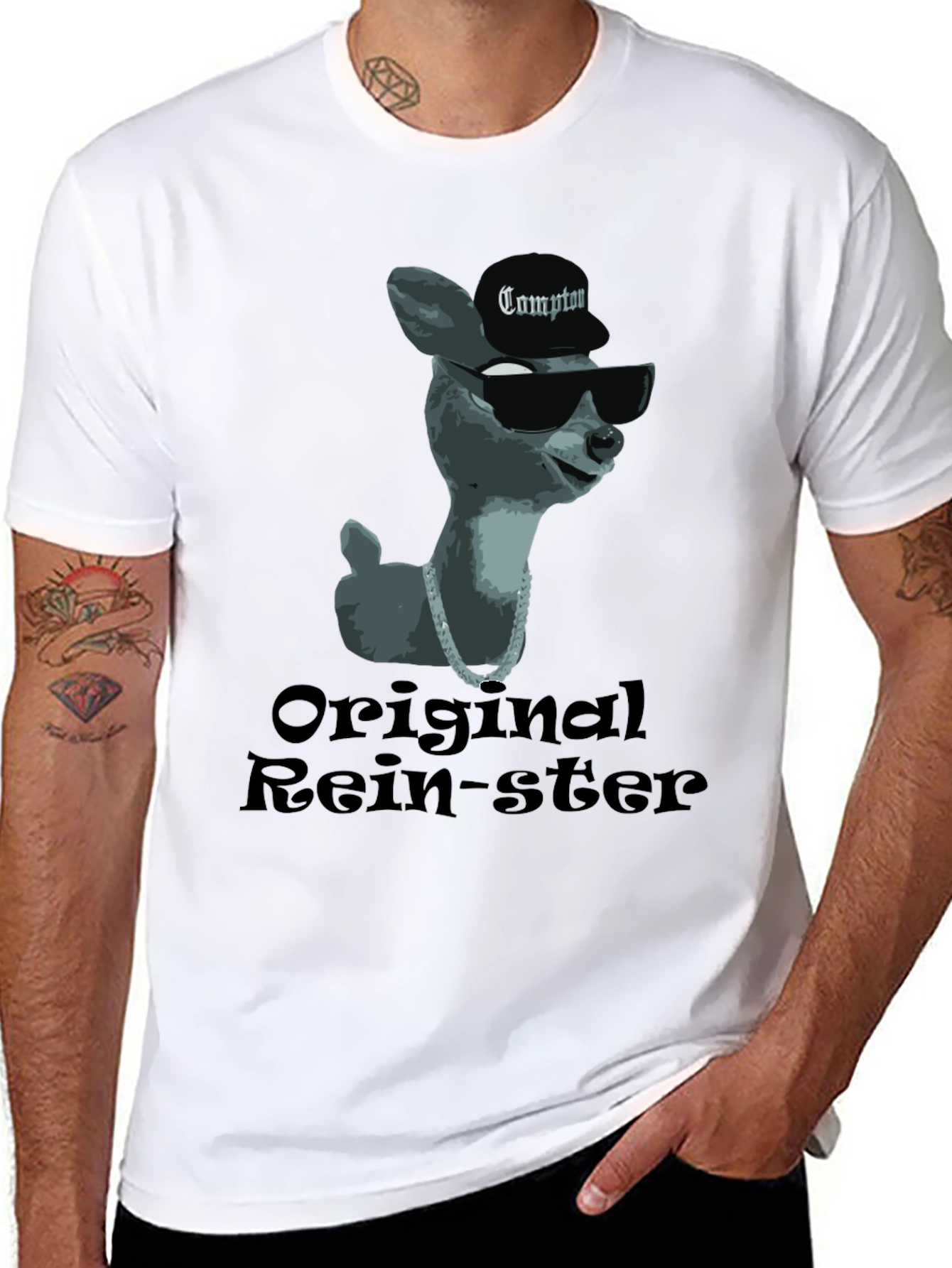 Original Rein-ster Graphic T-Shirt