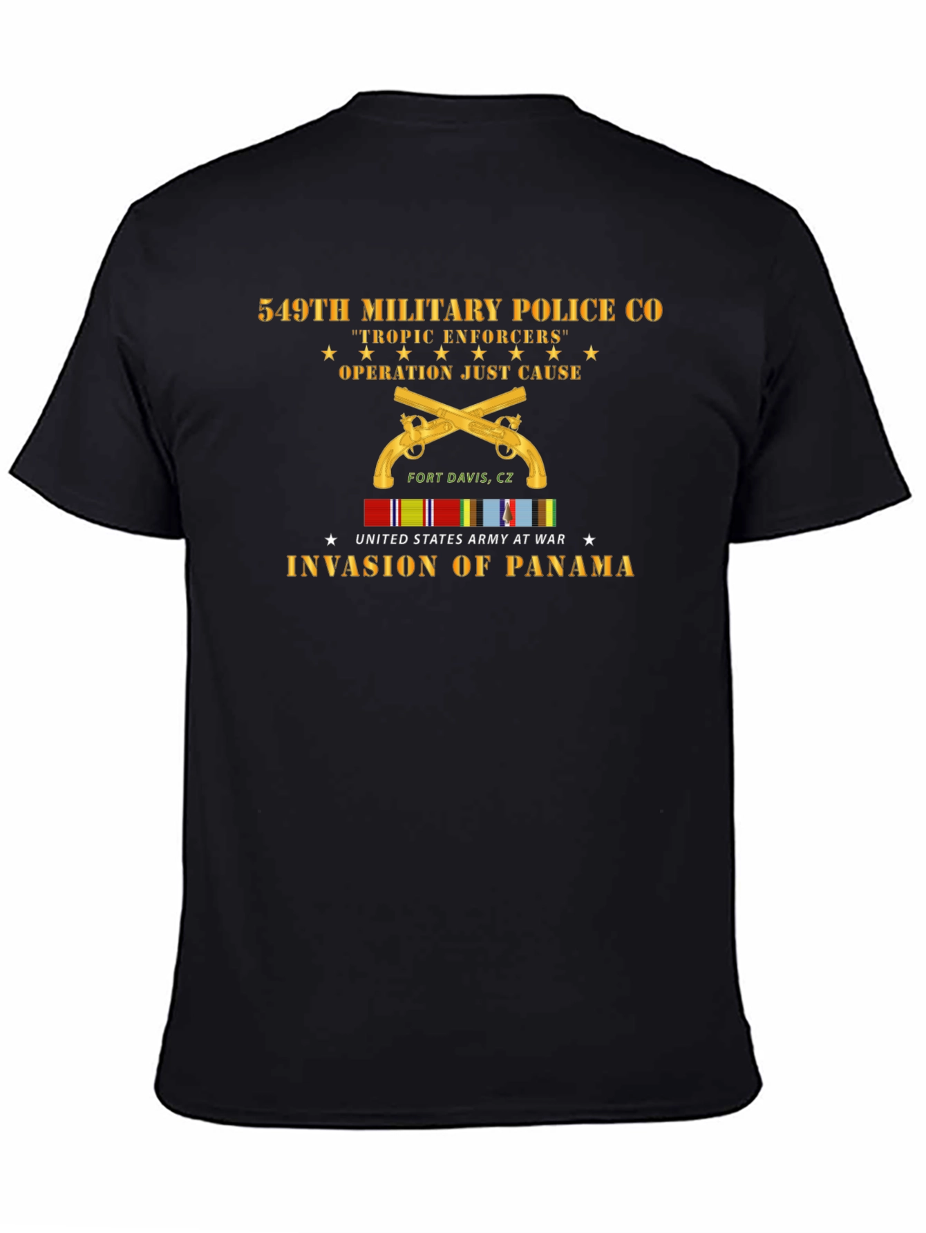549th Military Police Co. T-Shirt - Operation Just Cause