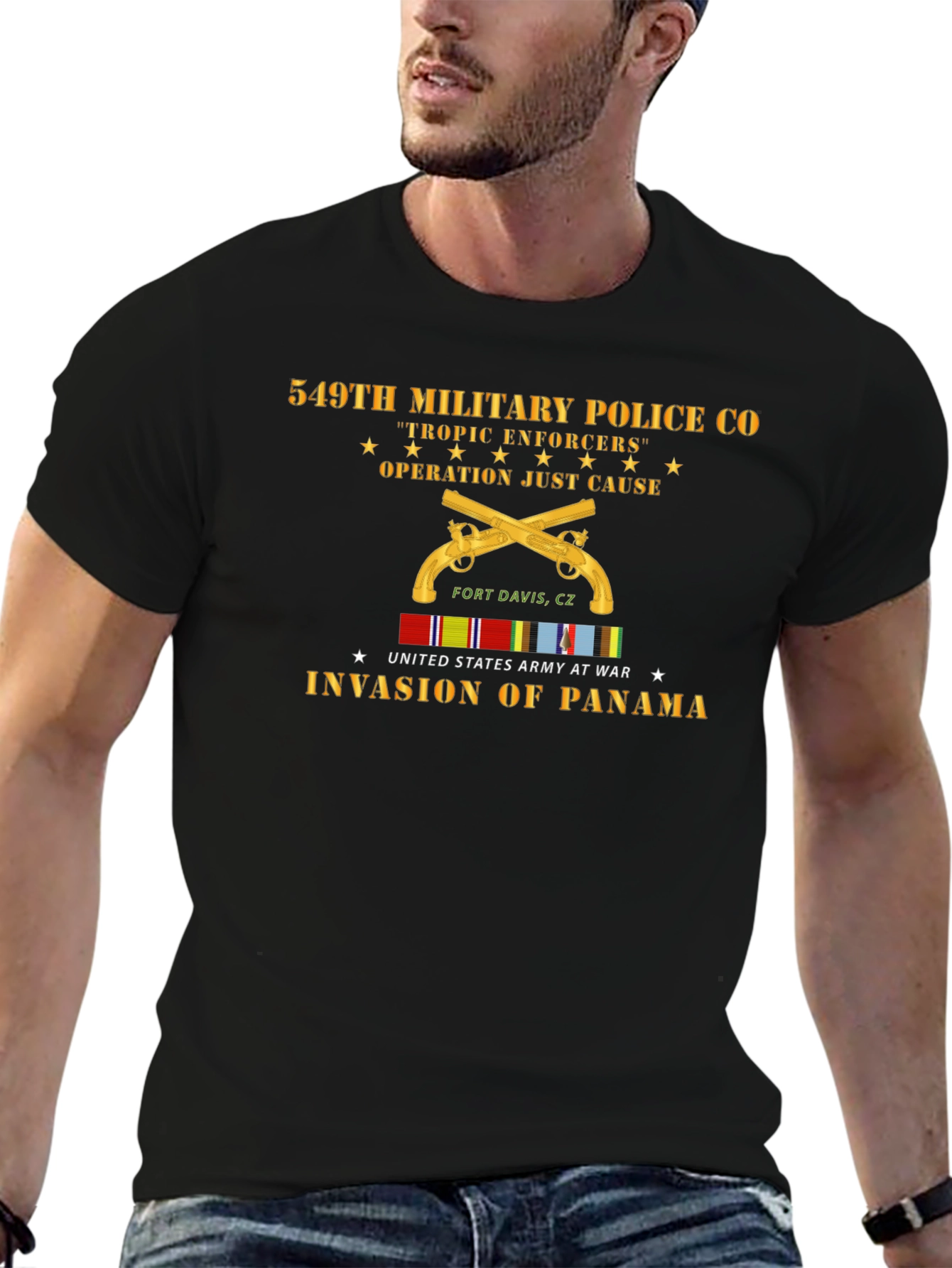 549th Military Police Co. T-Shirt - Operation Just Cause