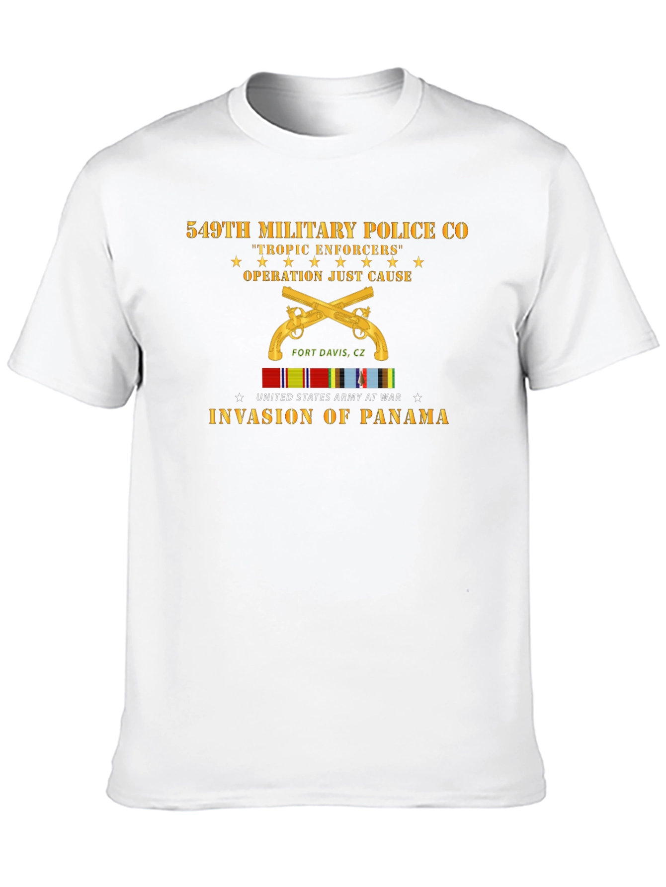 549th Military Police Co. T-Shirt - Operation Just Cause