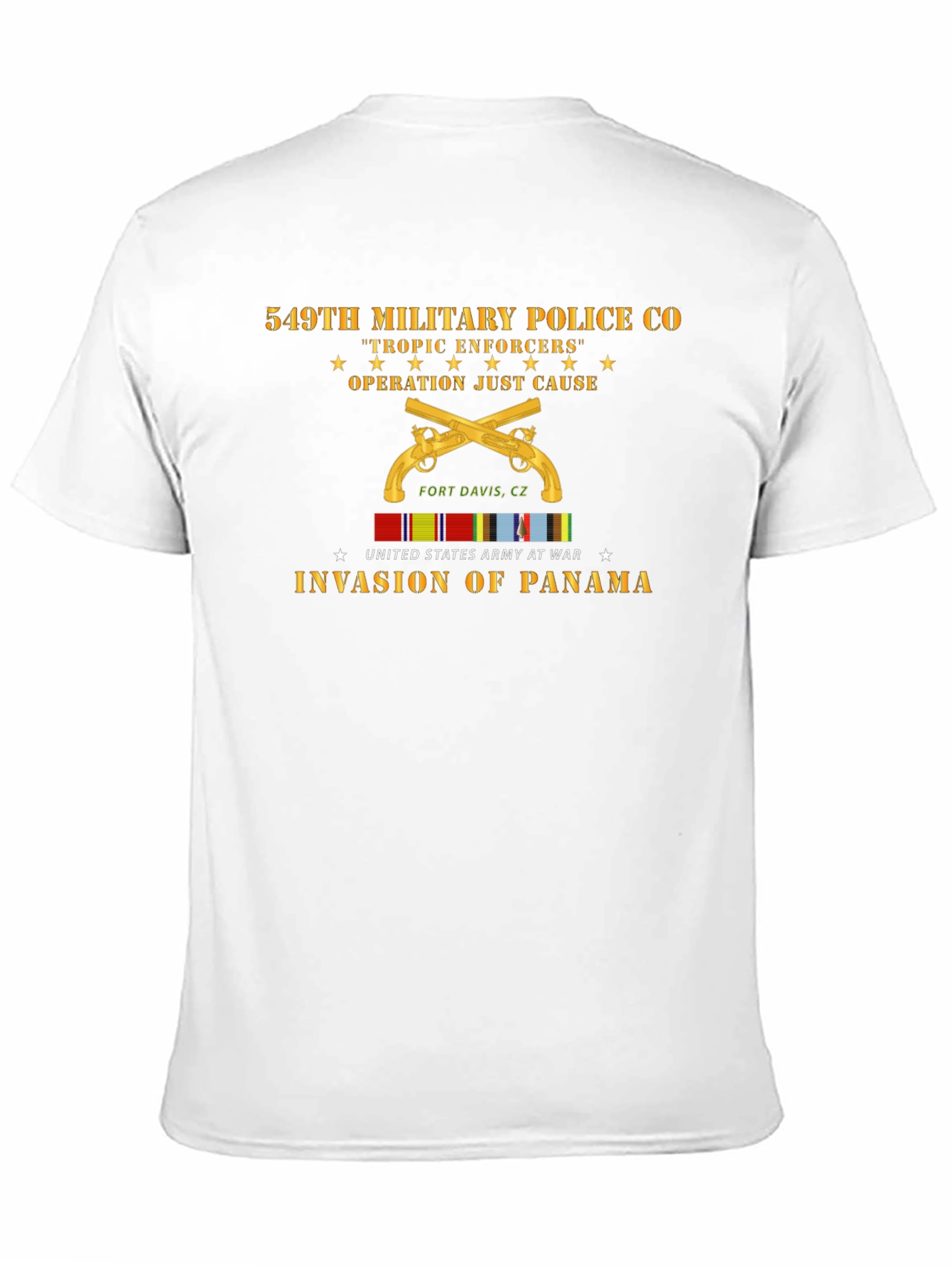 549th Military Police Co. T-Shirt - Operation Just Cause