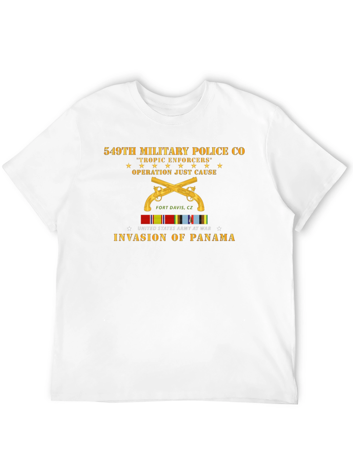 549th Military Police Co. T-Shirt - Operation Just Cause