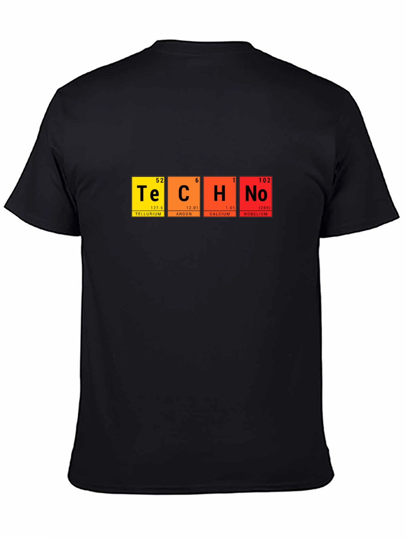 Techno Periodic Table T-Shirt - Science & Music Fusion