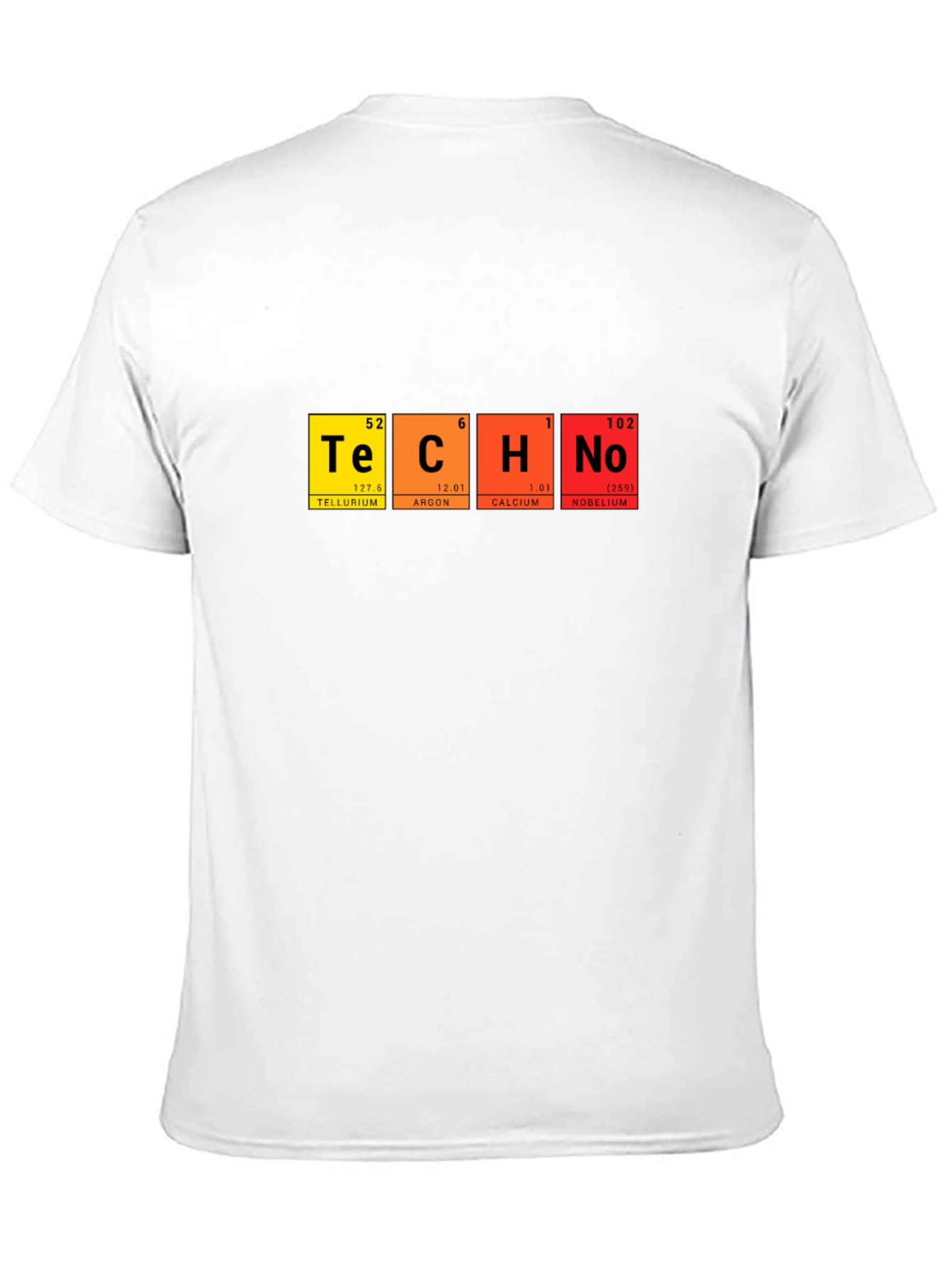 Techno Periodic Table T-Shirt - Science & Music Fusion