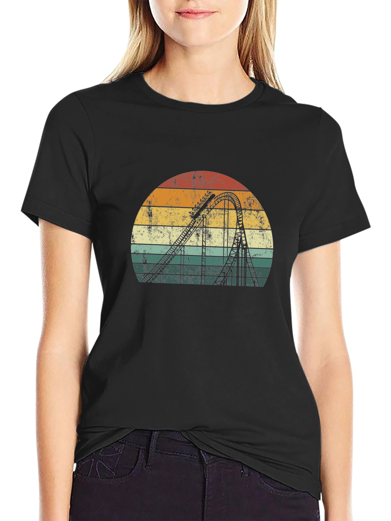 Retro Rollercoaster Ride T-Shirt