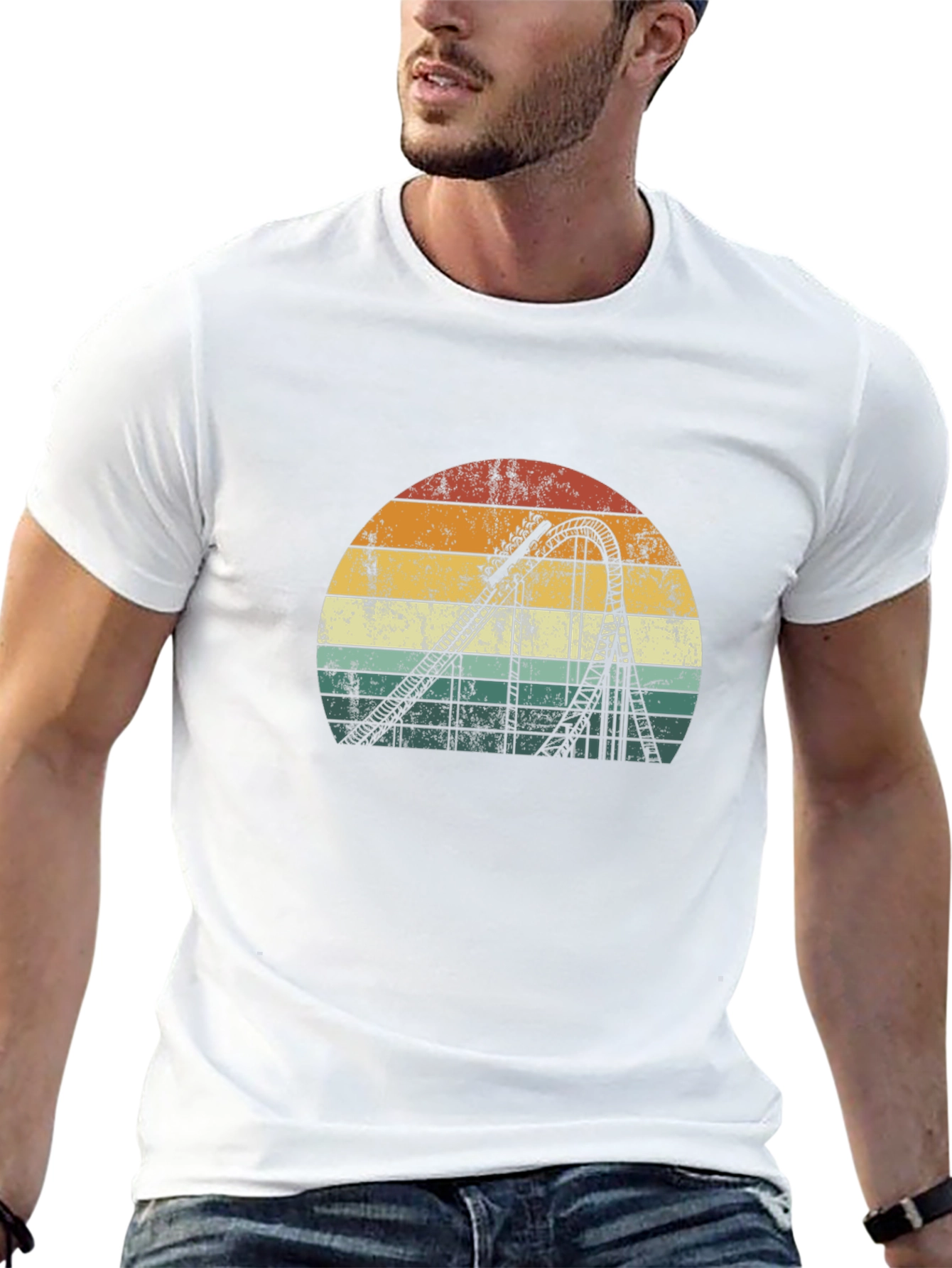 Retro Rollercoaster Ride T-Shirt