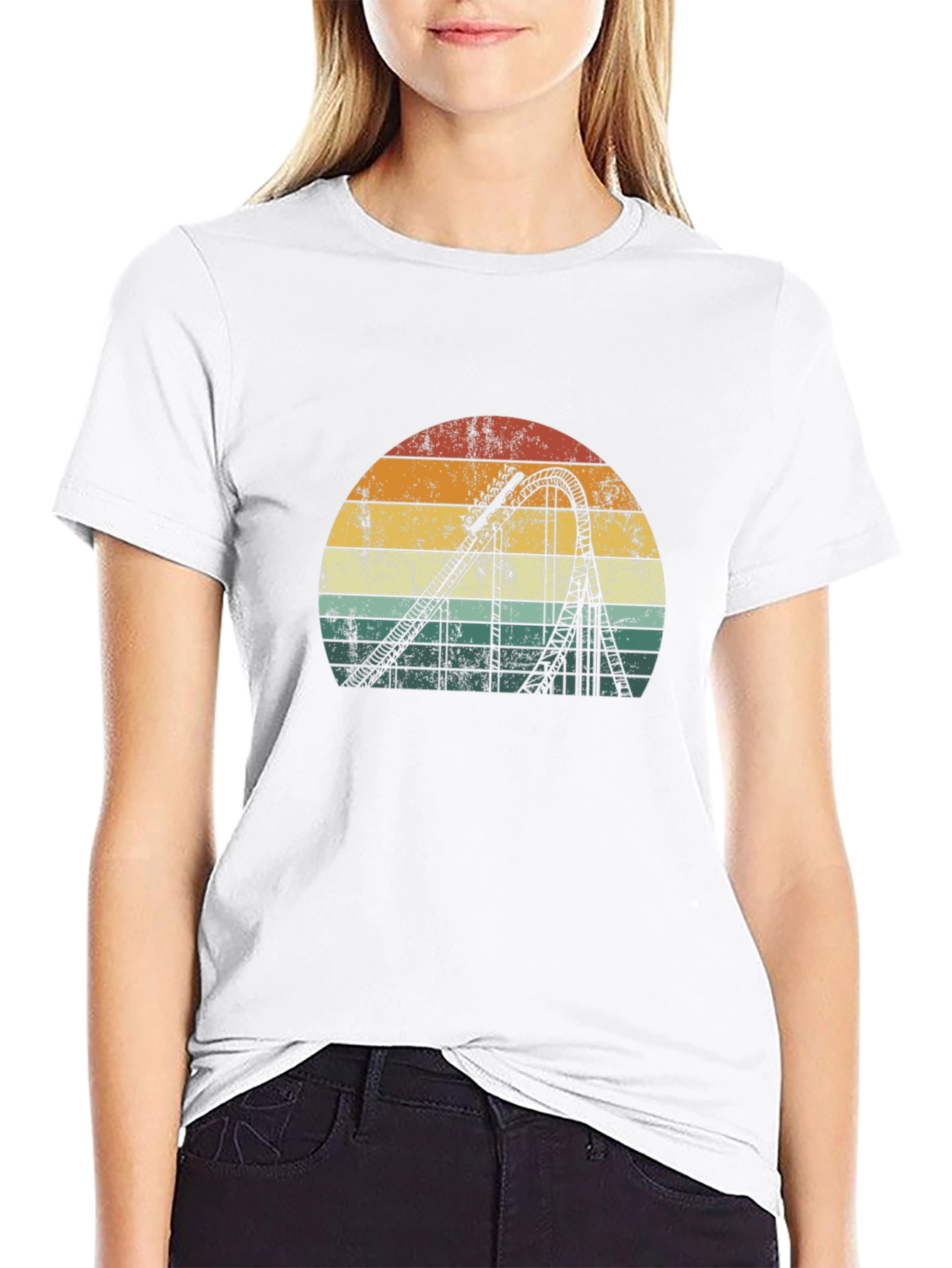 Retro Rollercoaster Ride T-Shirt
