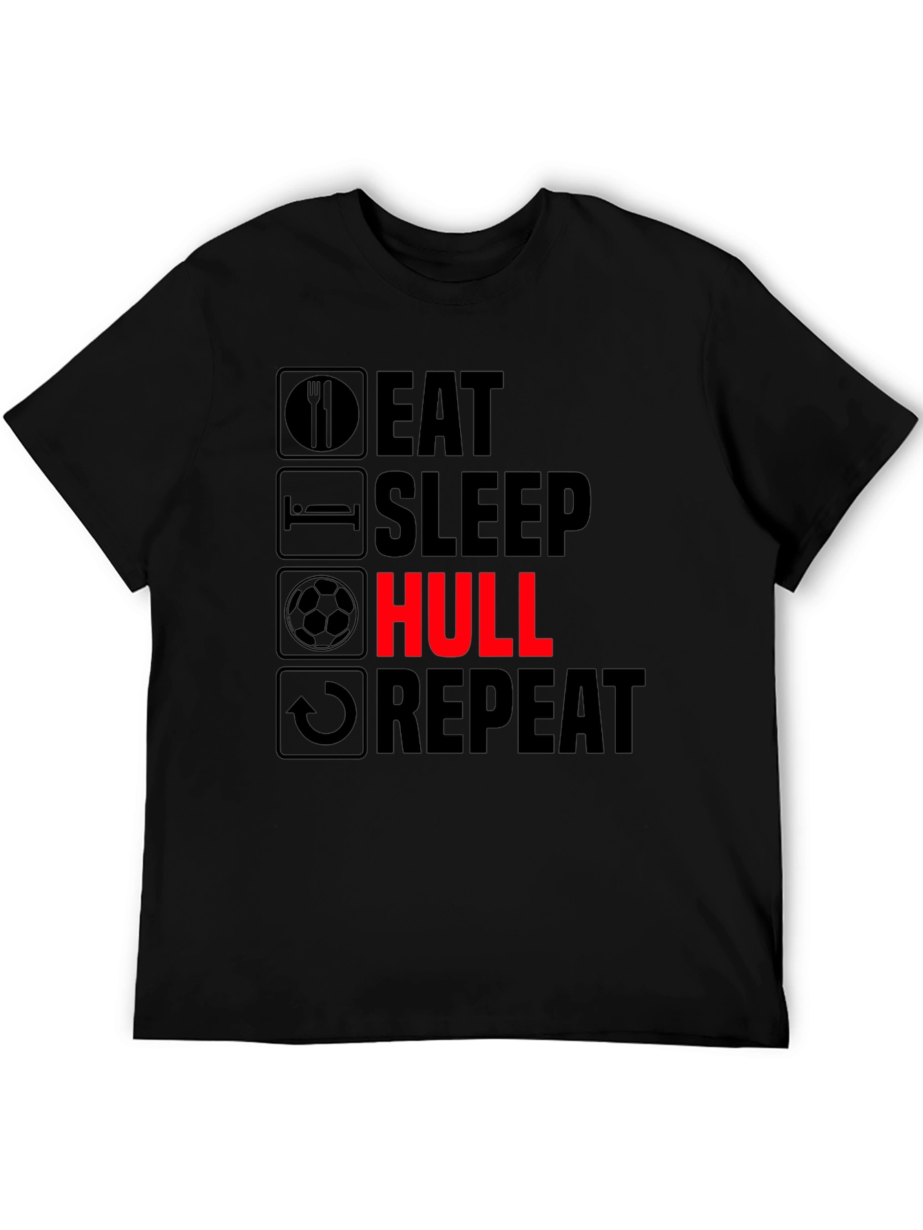 Eat Sleep Hull Repeat T-Shirt