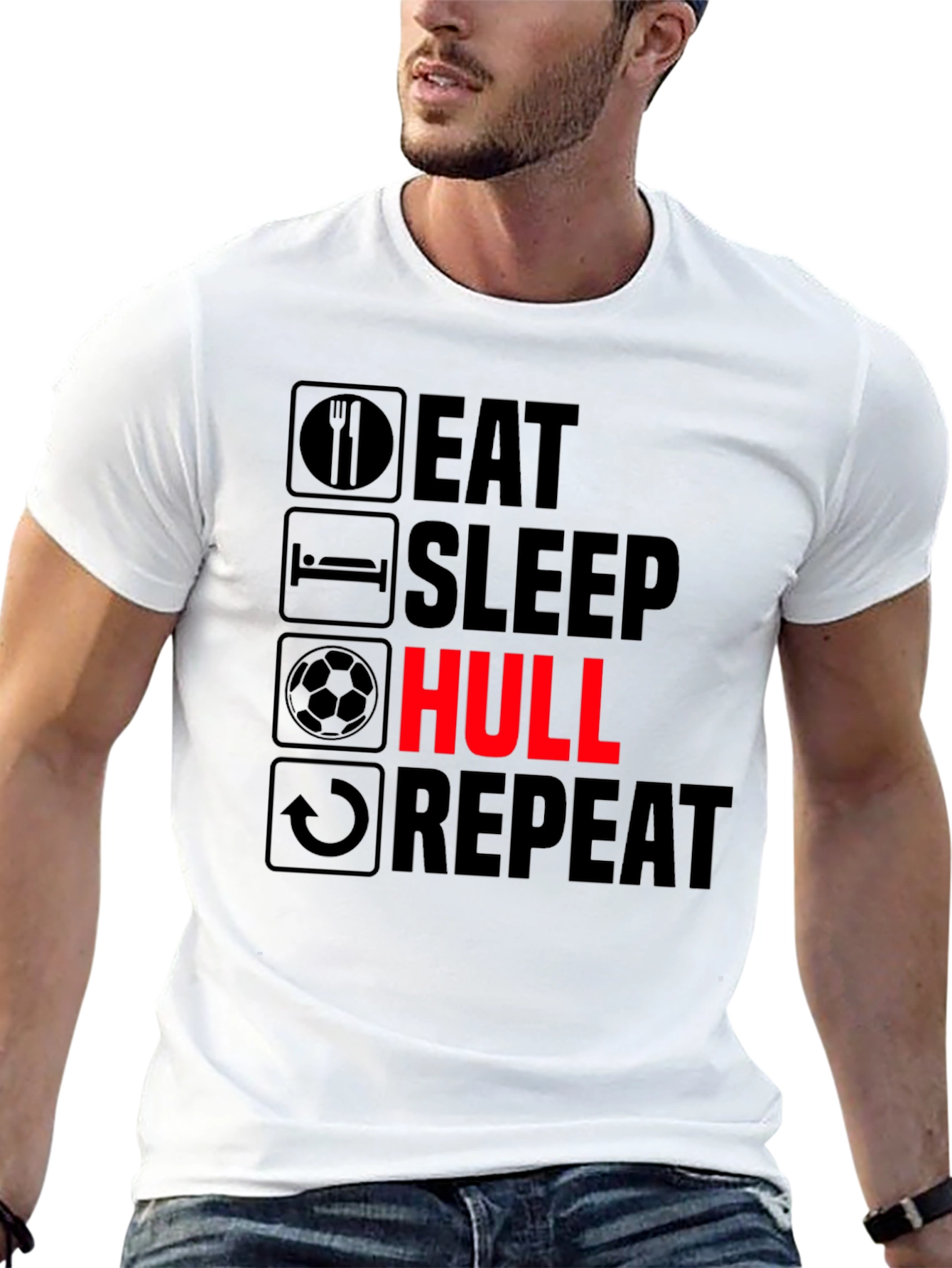 Eat Sleep Hull Repeat T-Shirt