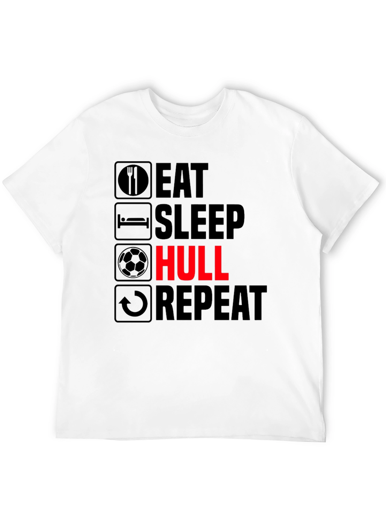 Eat Sleep Hull Repeat T-Shirt