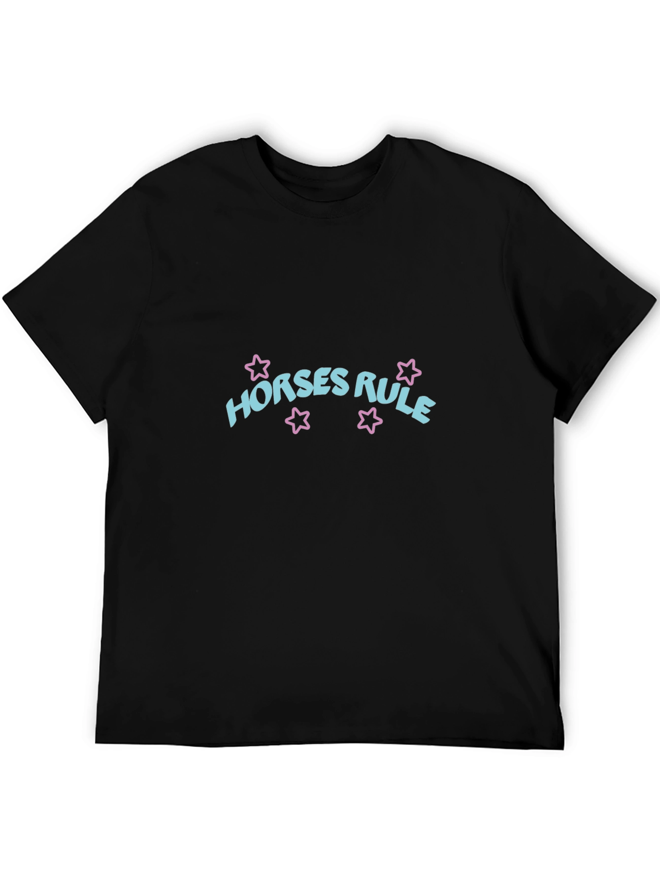 Horses Rule T-Shirt - Cool Graphic Tee