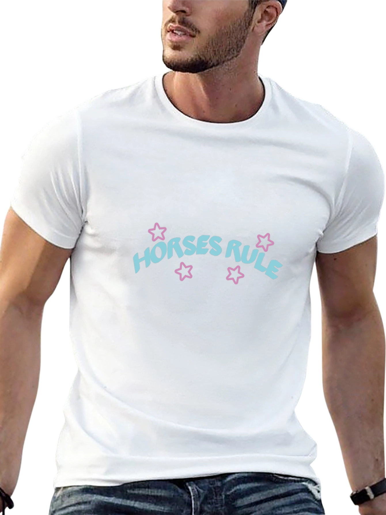 Horses Rule T-Shirt - Cool Graphic Tee