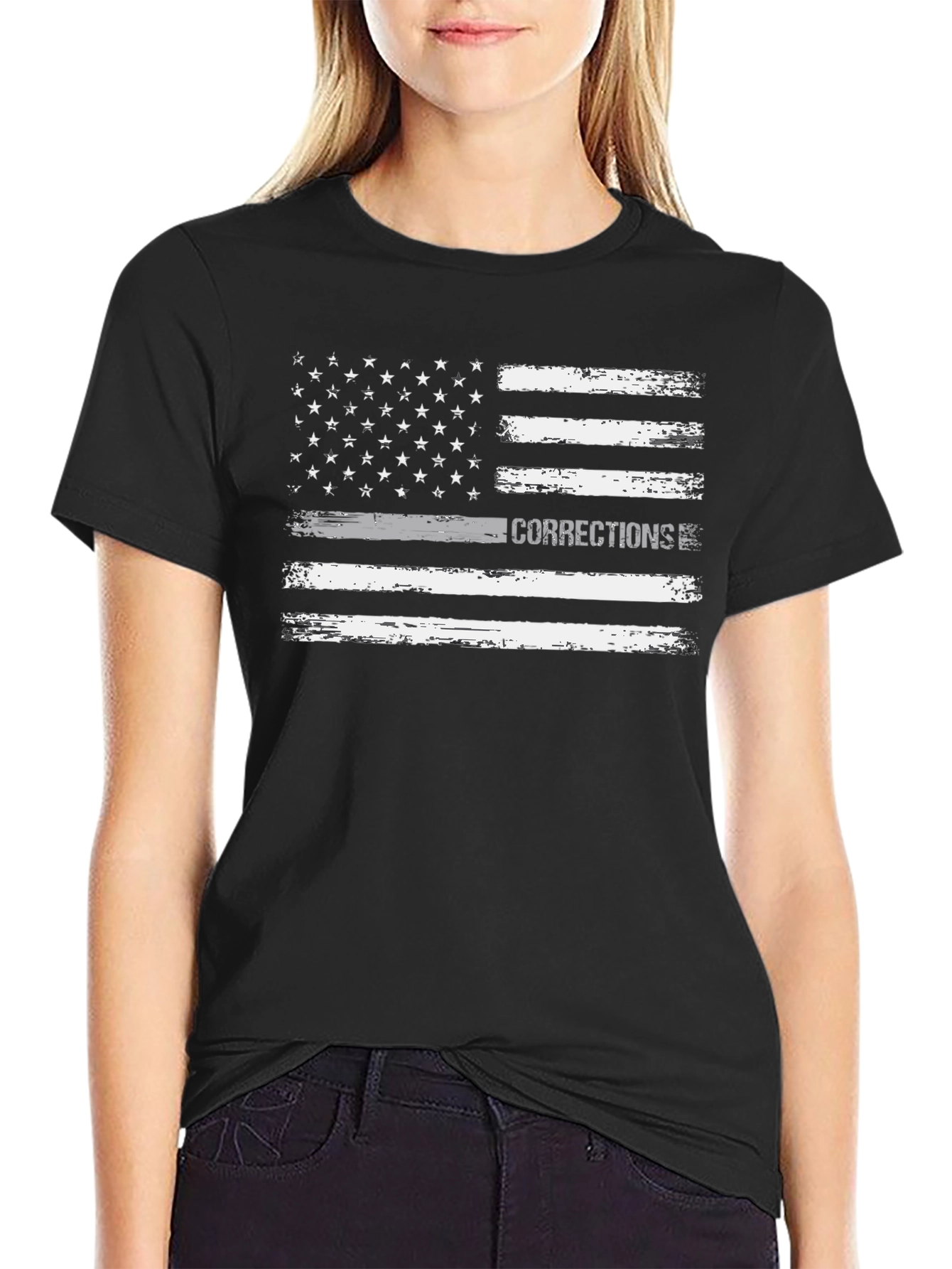 Corrections American Flag T-Shirt