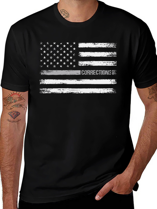 Corrections American Flag T-Shirt