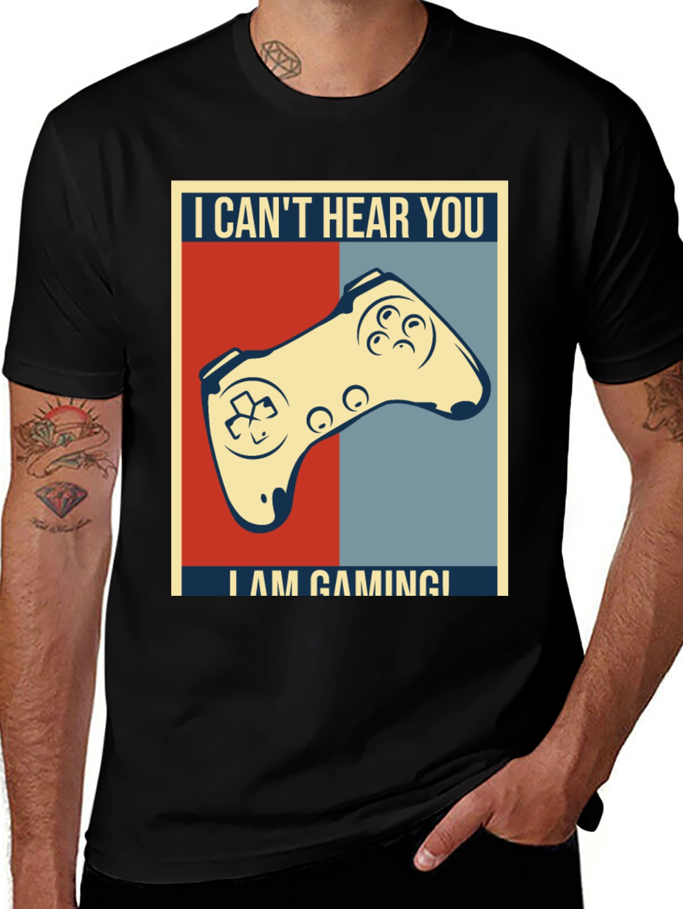I Cant Hear You Im Gaming T-Shirt