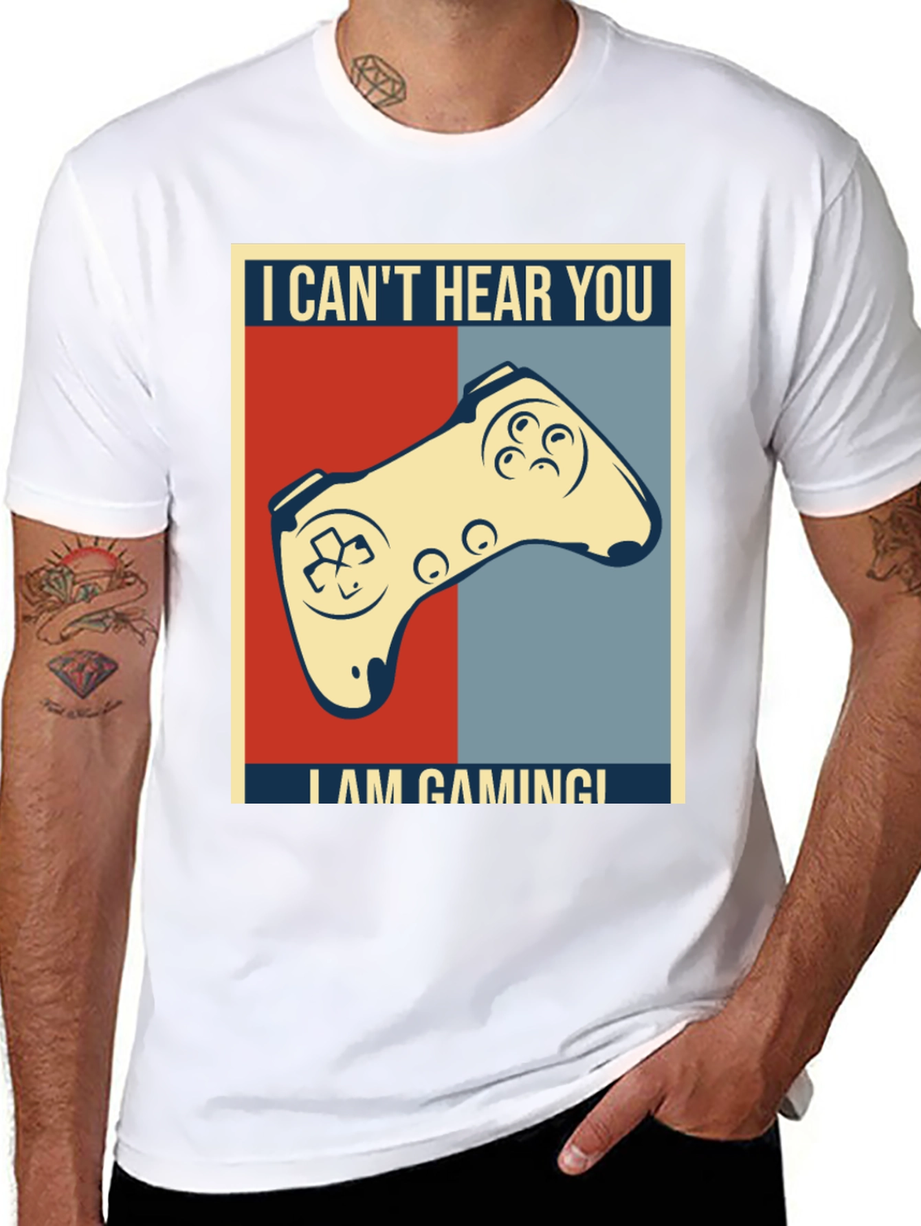 I Cant Hear You Im Gaming T-Shirt