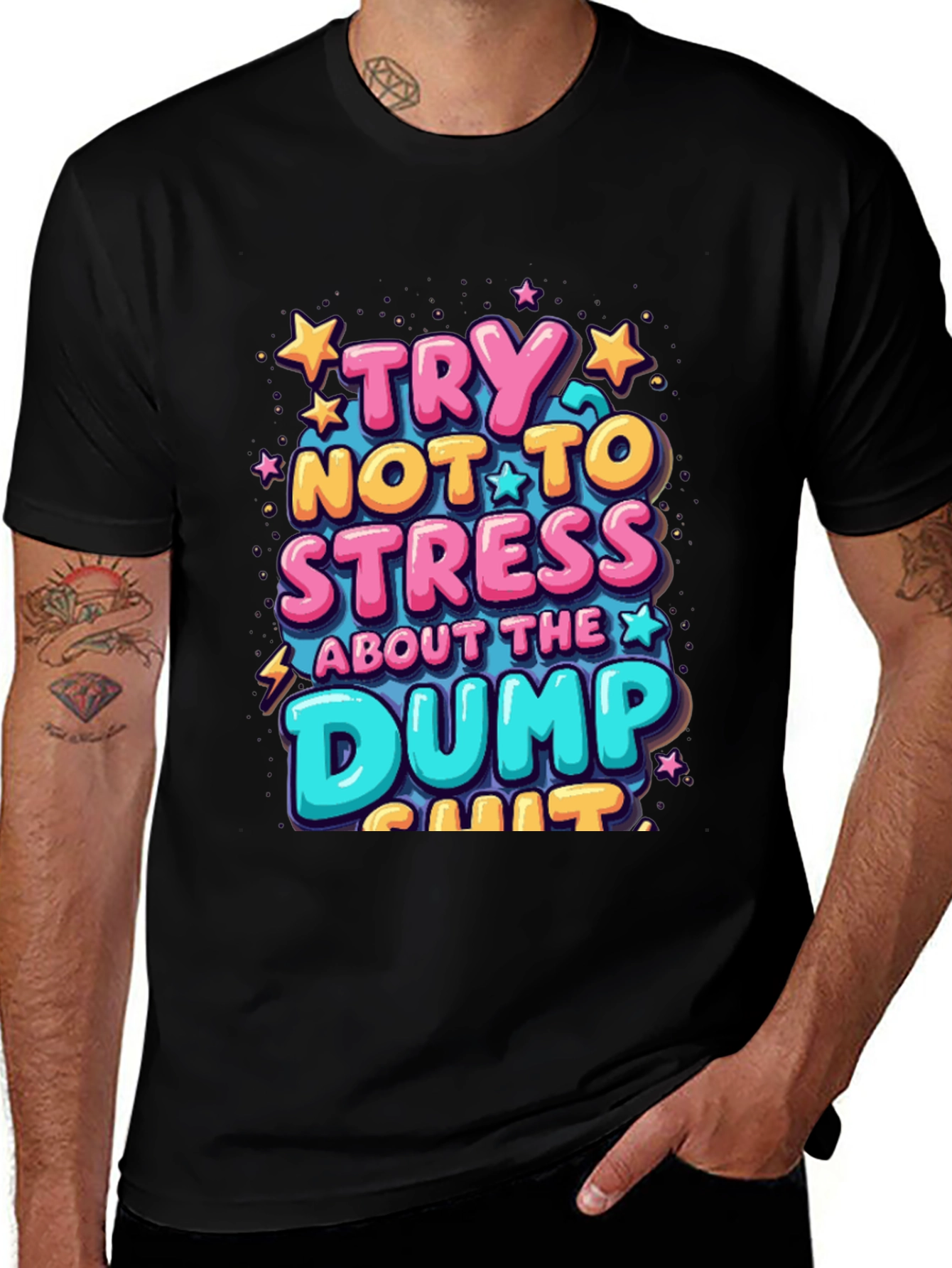 Try Not To Stress Graphic Tee