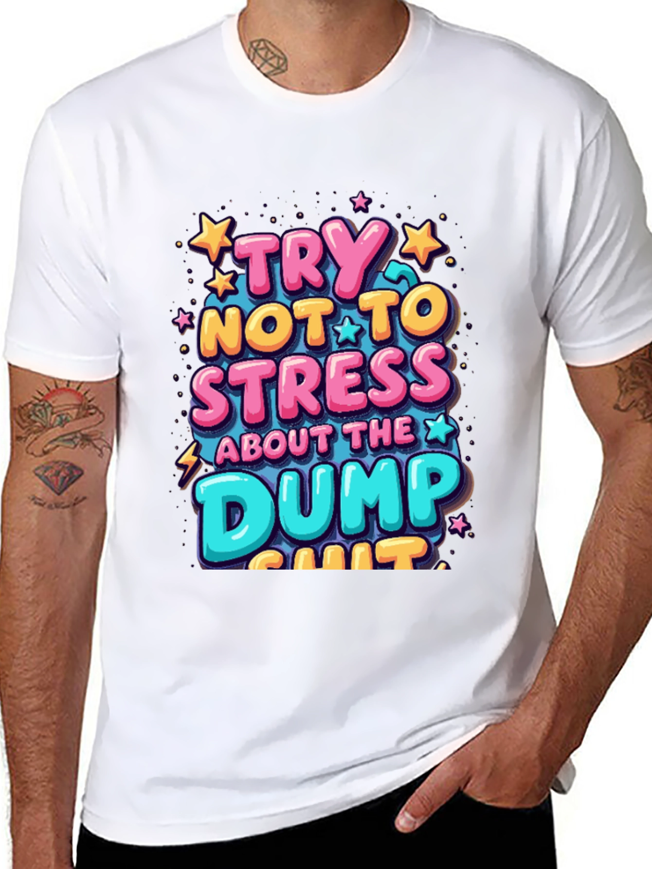 Try Not To Stress Graphic Tee