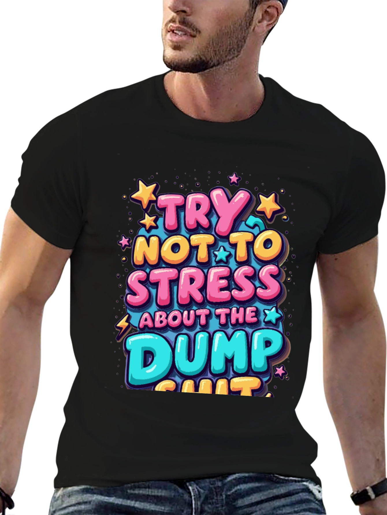 Try Not To Stress Graphic Tee