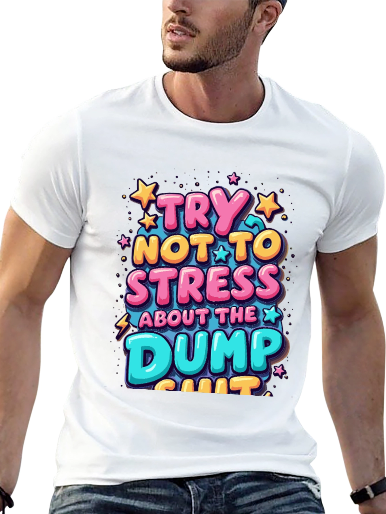 Try Not To Stress Graphic Tee