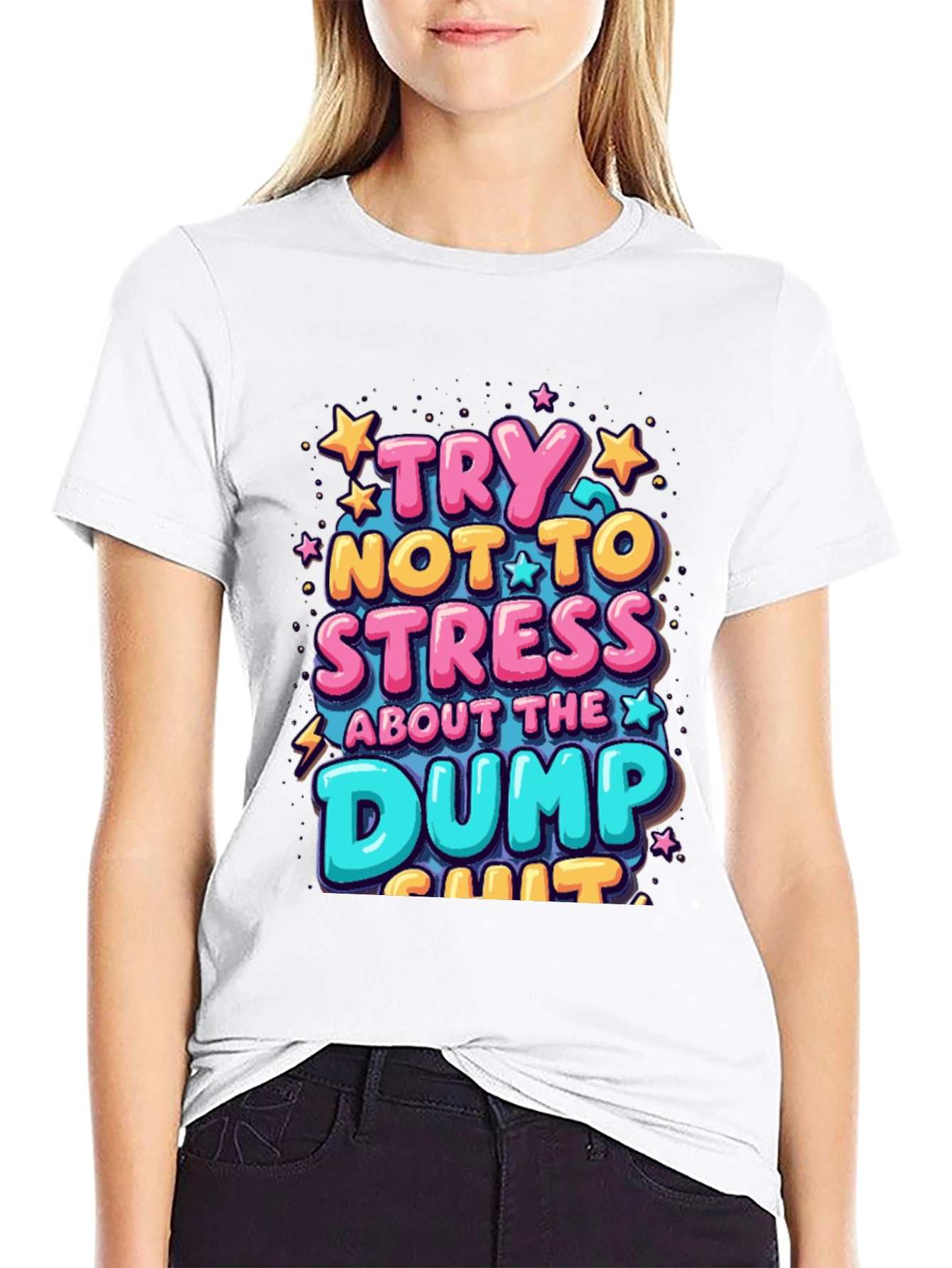 Try Not To Stress Graphic Tee