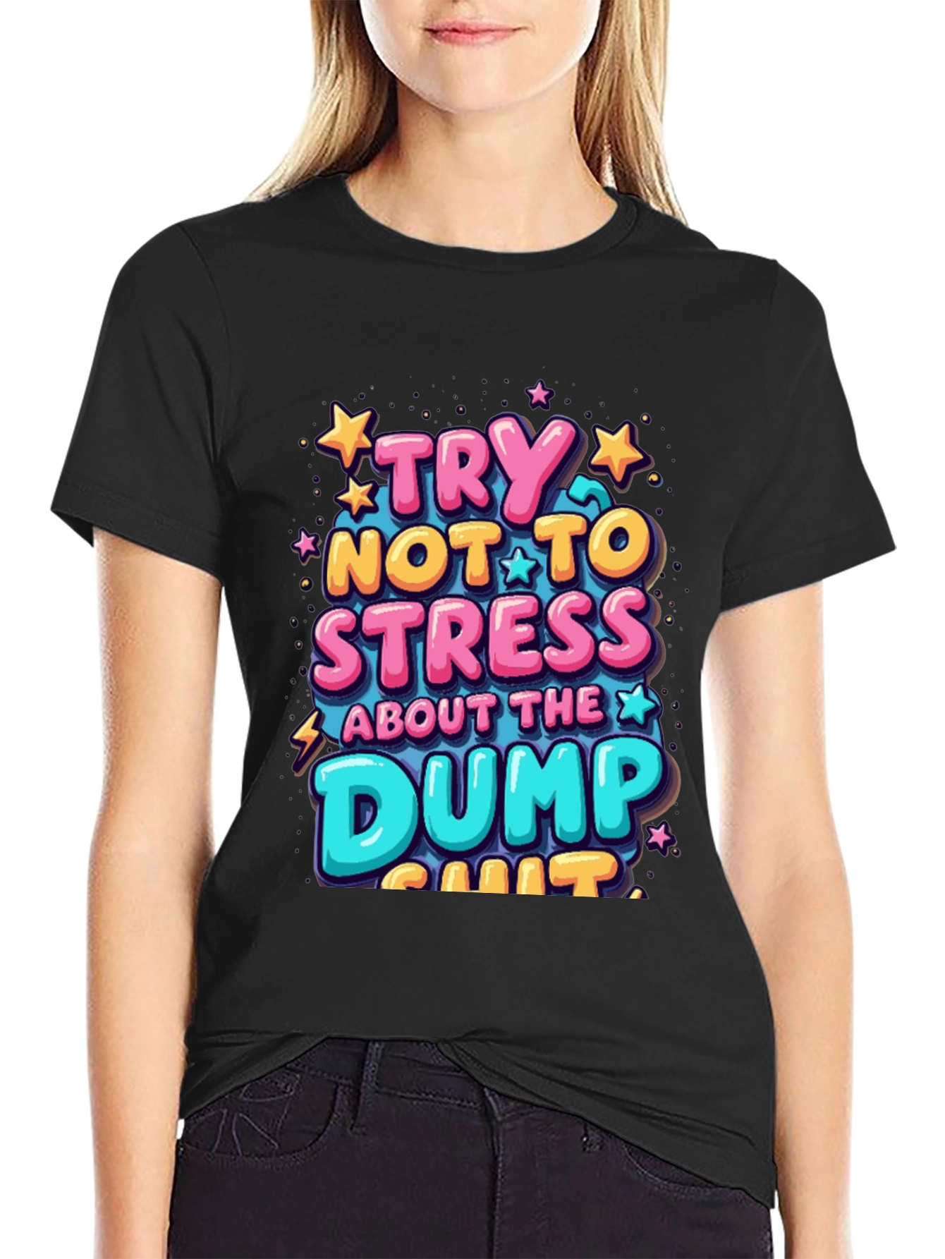 Try Not To Stress Graphic Tee