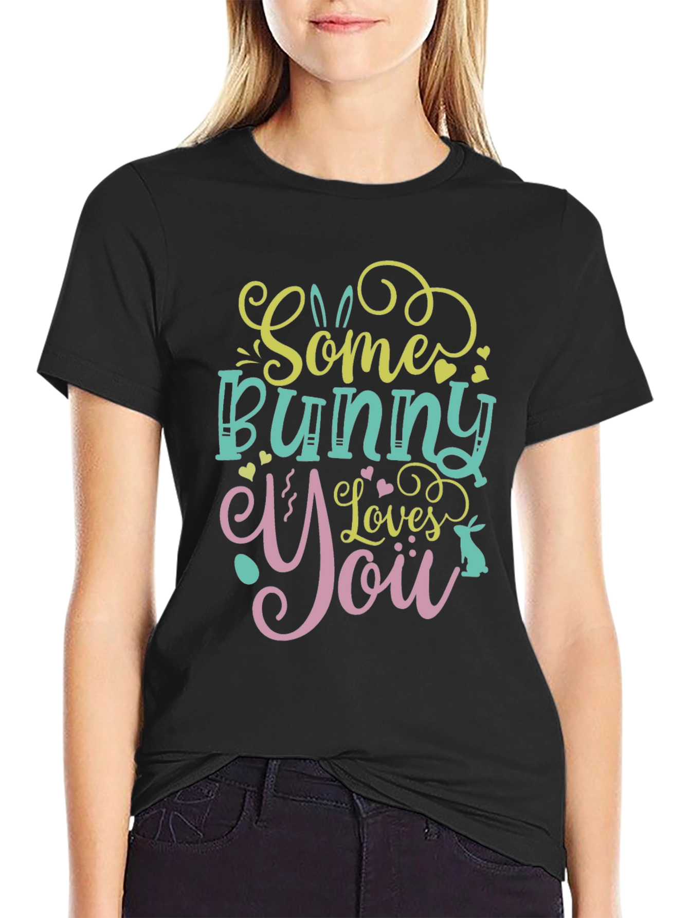 Some Bunny Loves You - Graphic T-Shirt