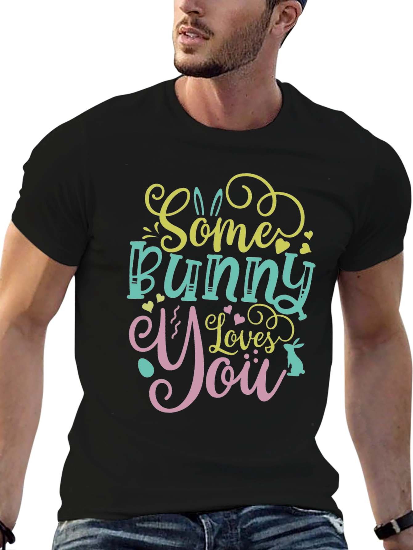 Some Bunny Loves You - Graphic T-Shirt