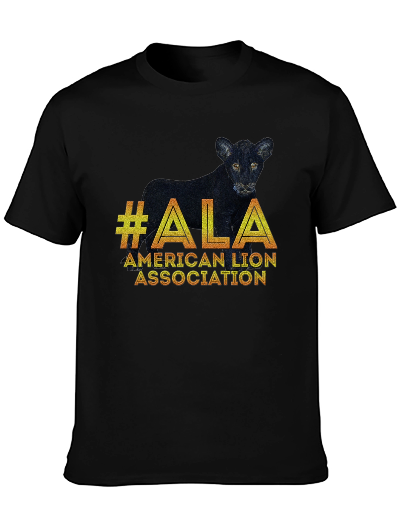 American Lion Association Black Panther T-Shirt
