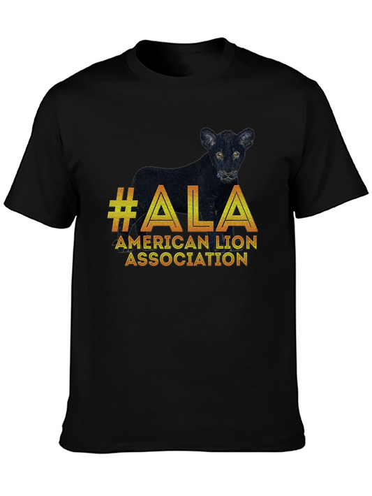American Lion Association Black Panther T-Shirt