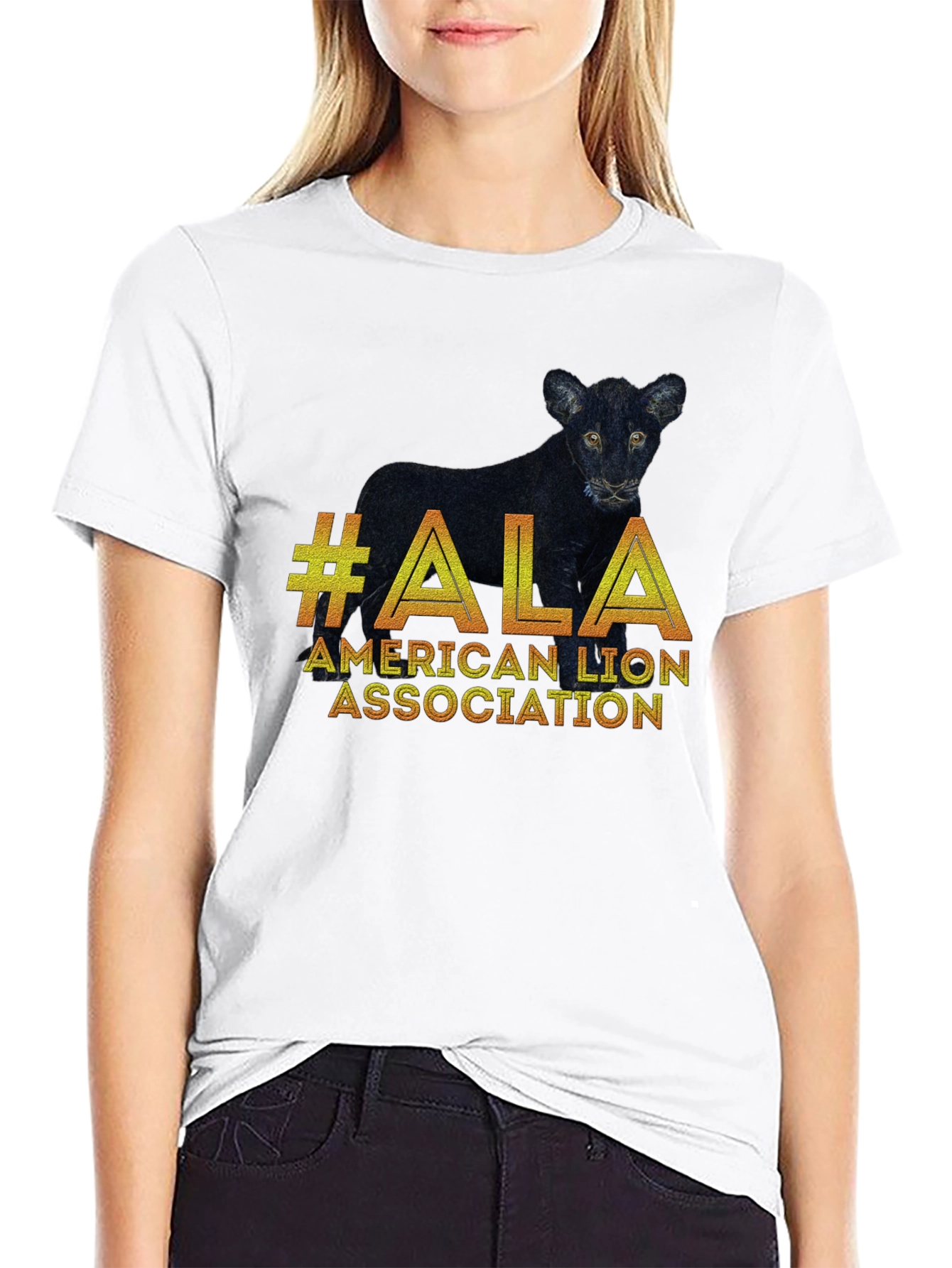 American Lion Association Black Panther T-Shirt