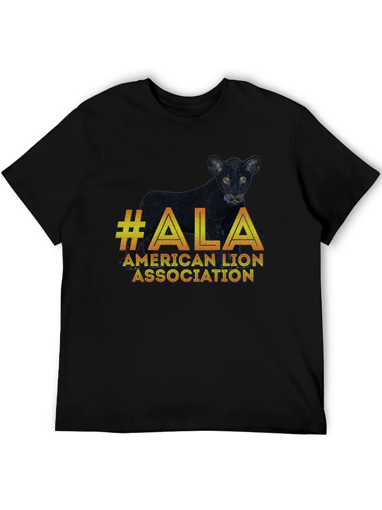 American Lion Association Black Panther T-Shirt