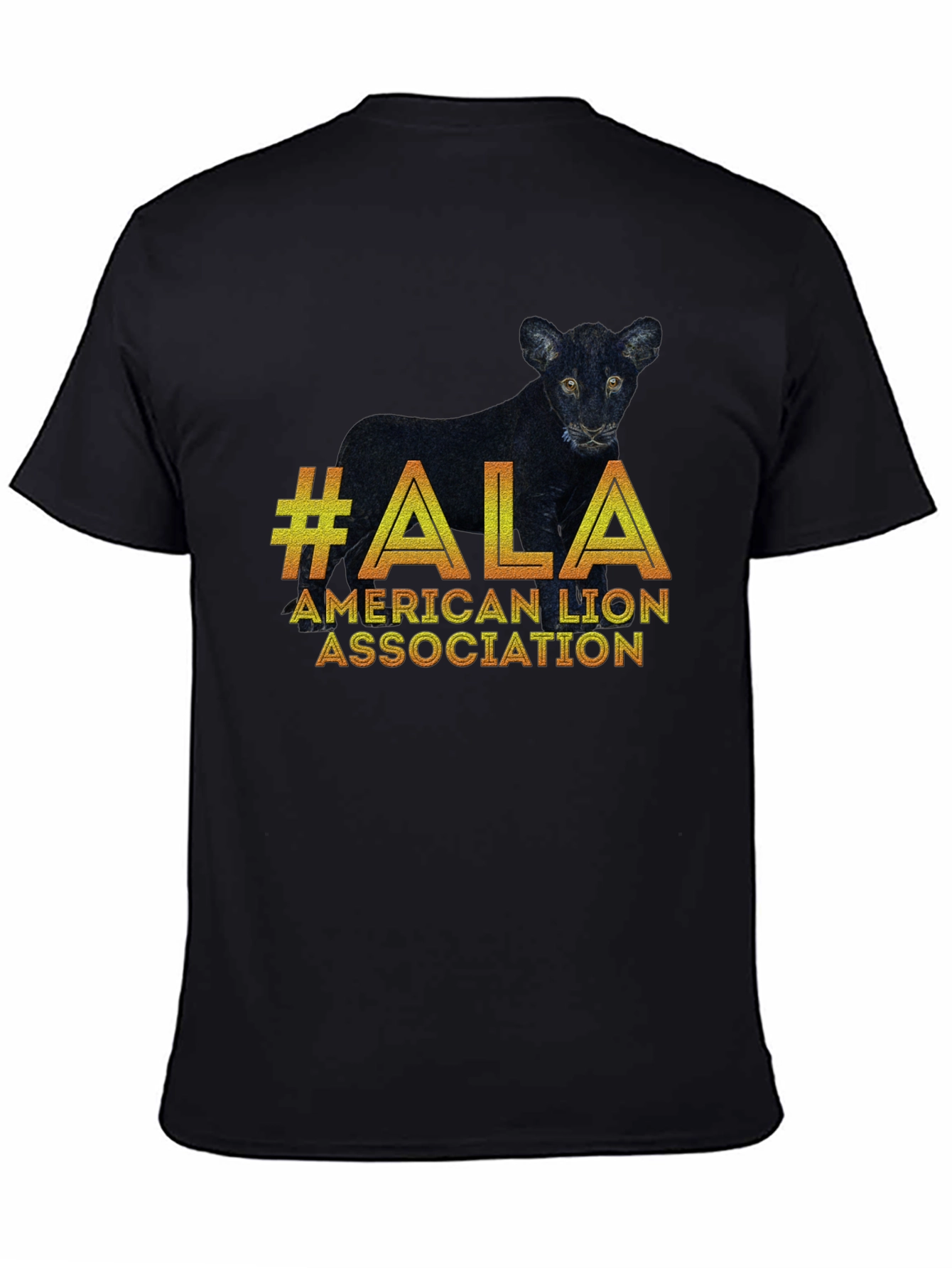 American Lion Association Black Panther T-Shirt