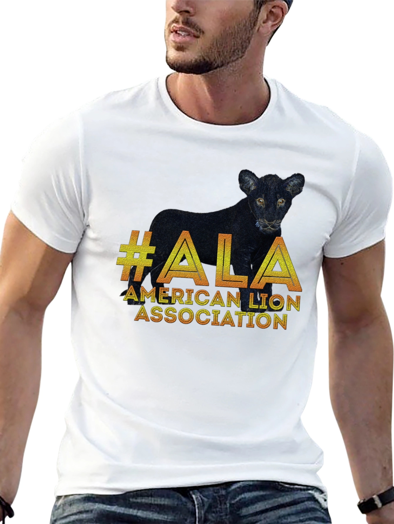 American Lion Association Black Panther T-Shirt