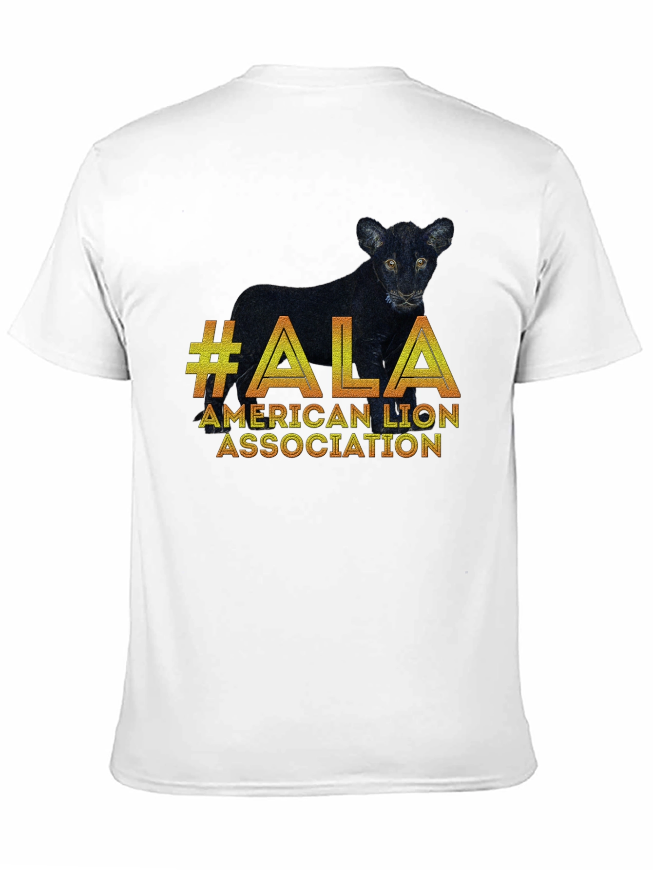 American Lion Association Black Panther T-Shirt