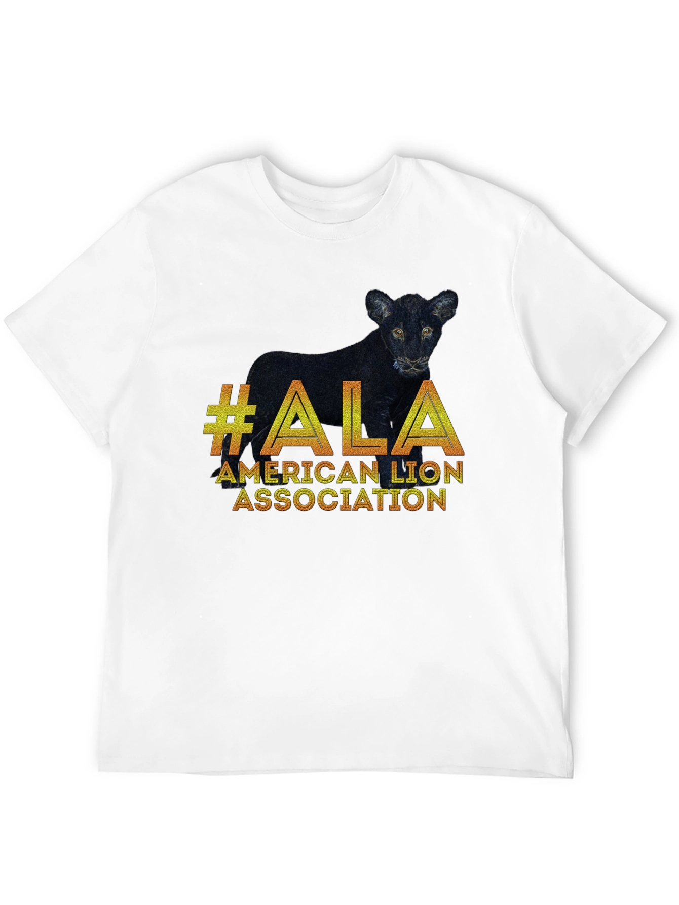 American Lion Association Black Panther T-Shirt
