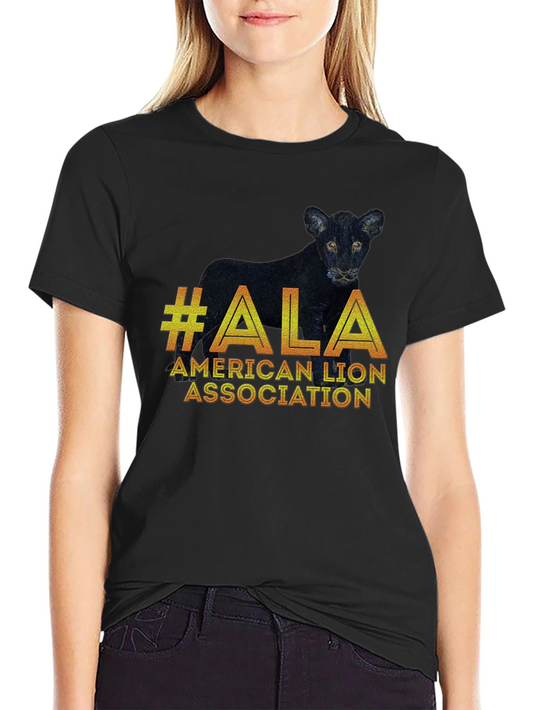 American Lion Association Black Panther T-Shirt