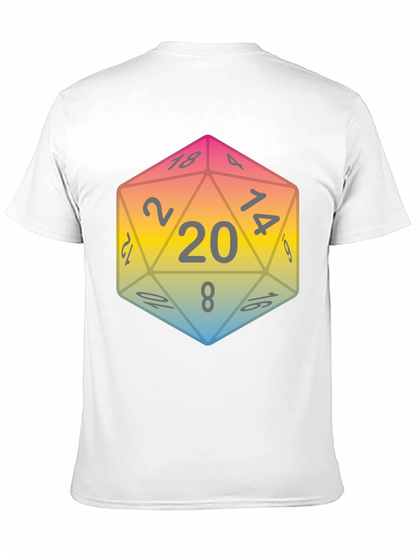 D20 Dice T-Shirt - Roll for Style!