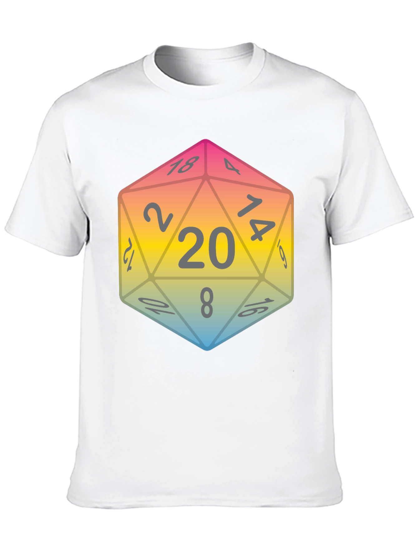 D20 Dice T-Shirt - Roll for Style!