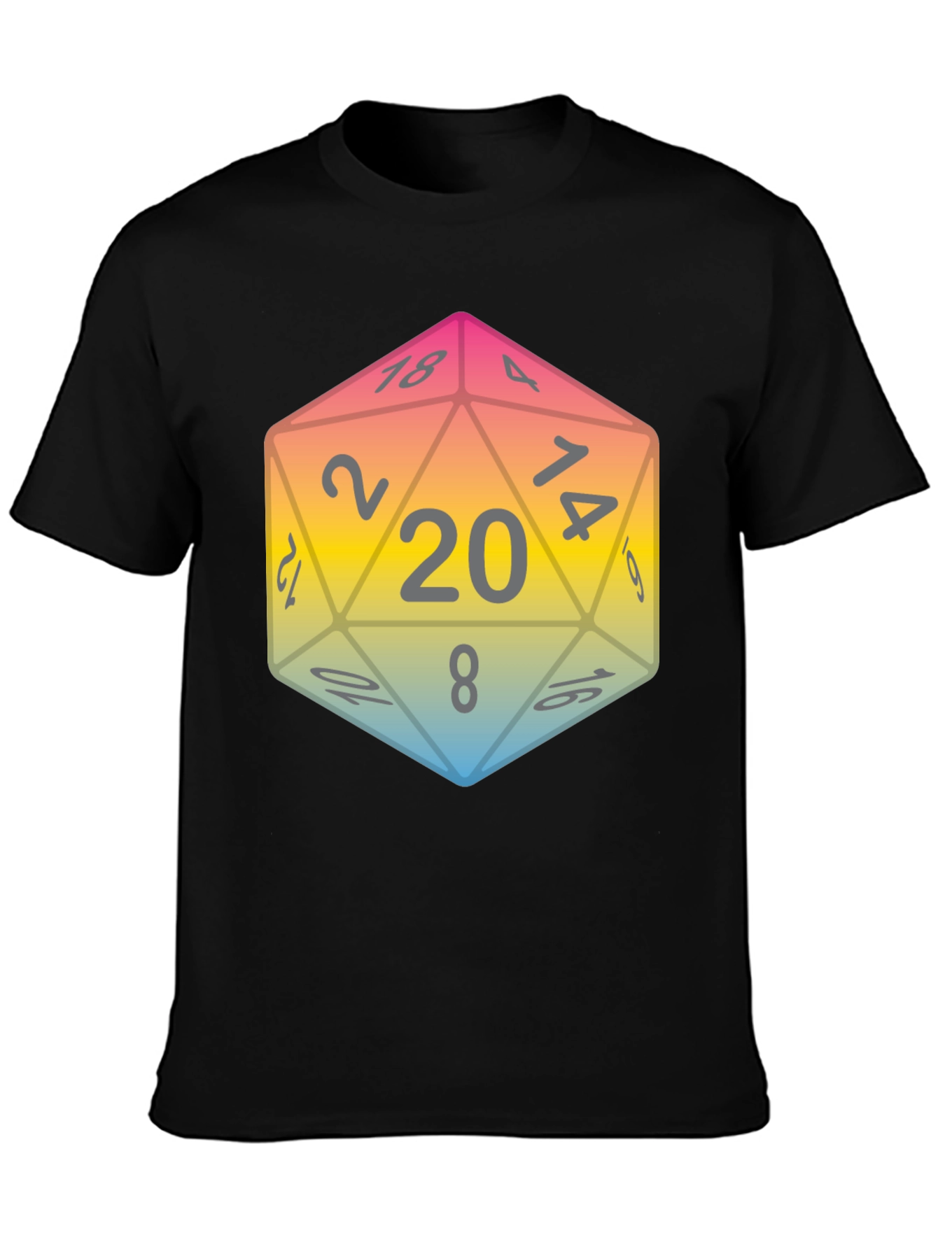 D20 Dice T-Shirt - Roll for Style!
