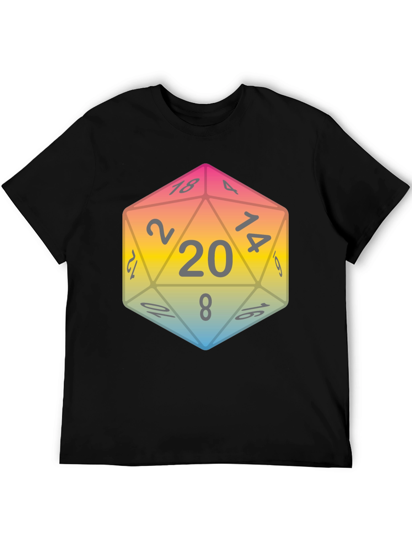 D20 Dice T-Shirt - Roll for Style!