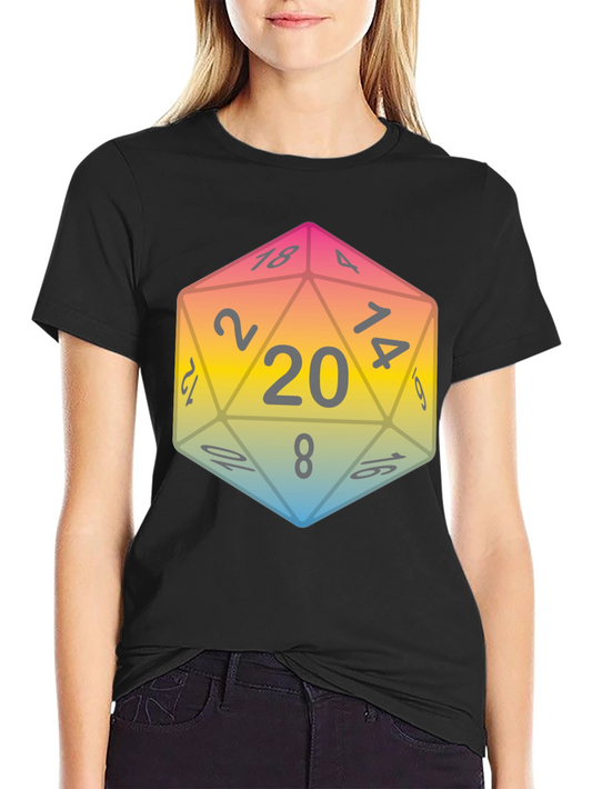 D20 Dice T-Shirt - Roll for Style!