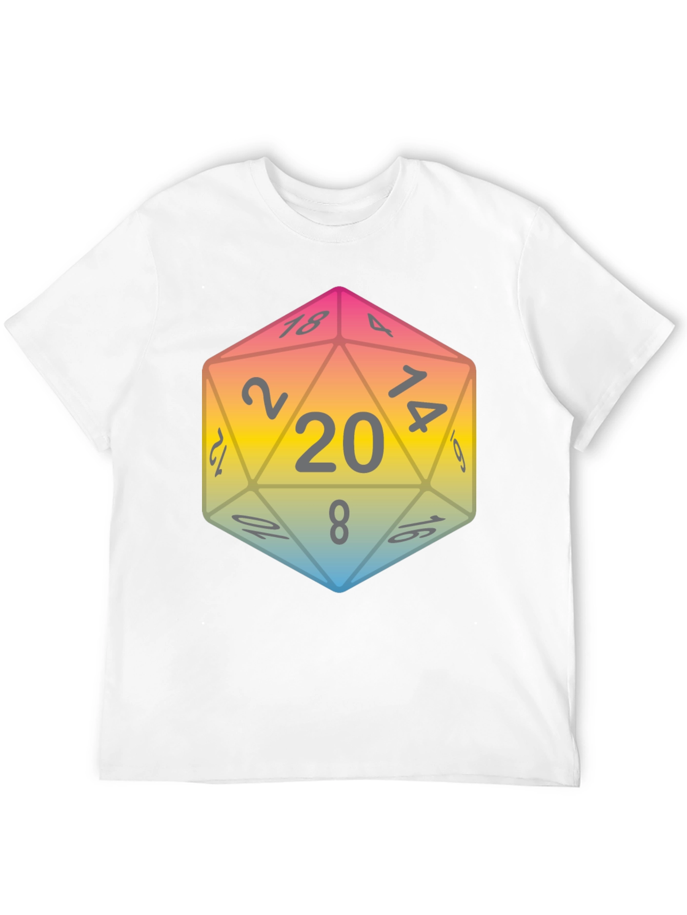 D20 Dice T-Shirt - Roll for Style!