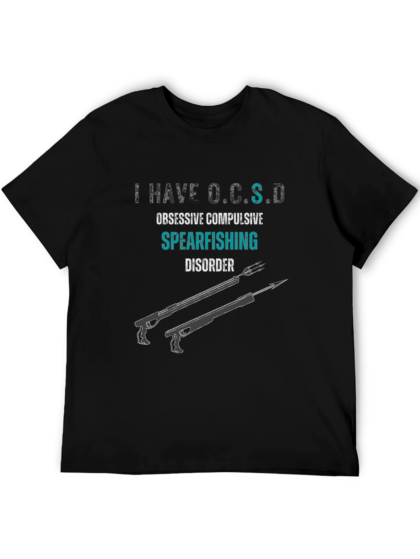 Spearfishing Obsessive Compulsive Disorder T-Shirt